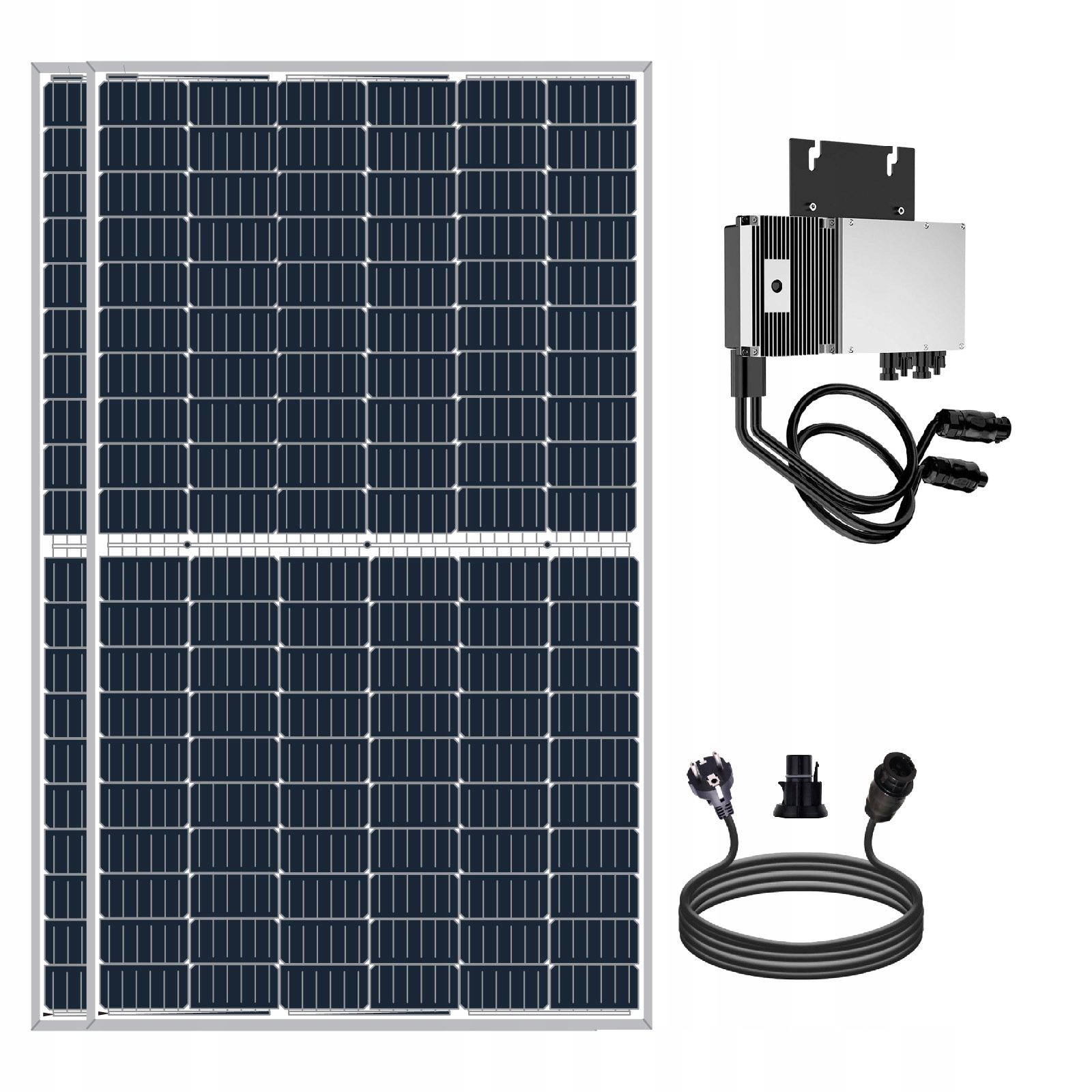 Kompletná fotovoltická zostava na balkón 720W s meničom NEP-600